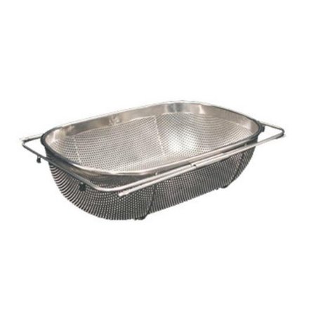 WHITEHAUS COLLECTION Whitehaus Collection  WHNEXC01 13.50 in. Over the sink extendable colander-strainer- Stainless Steel WHNEXC01